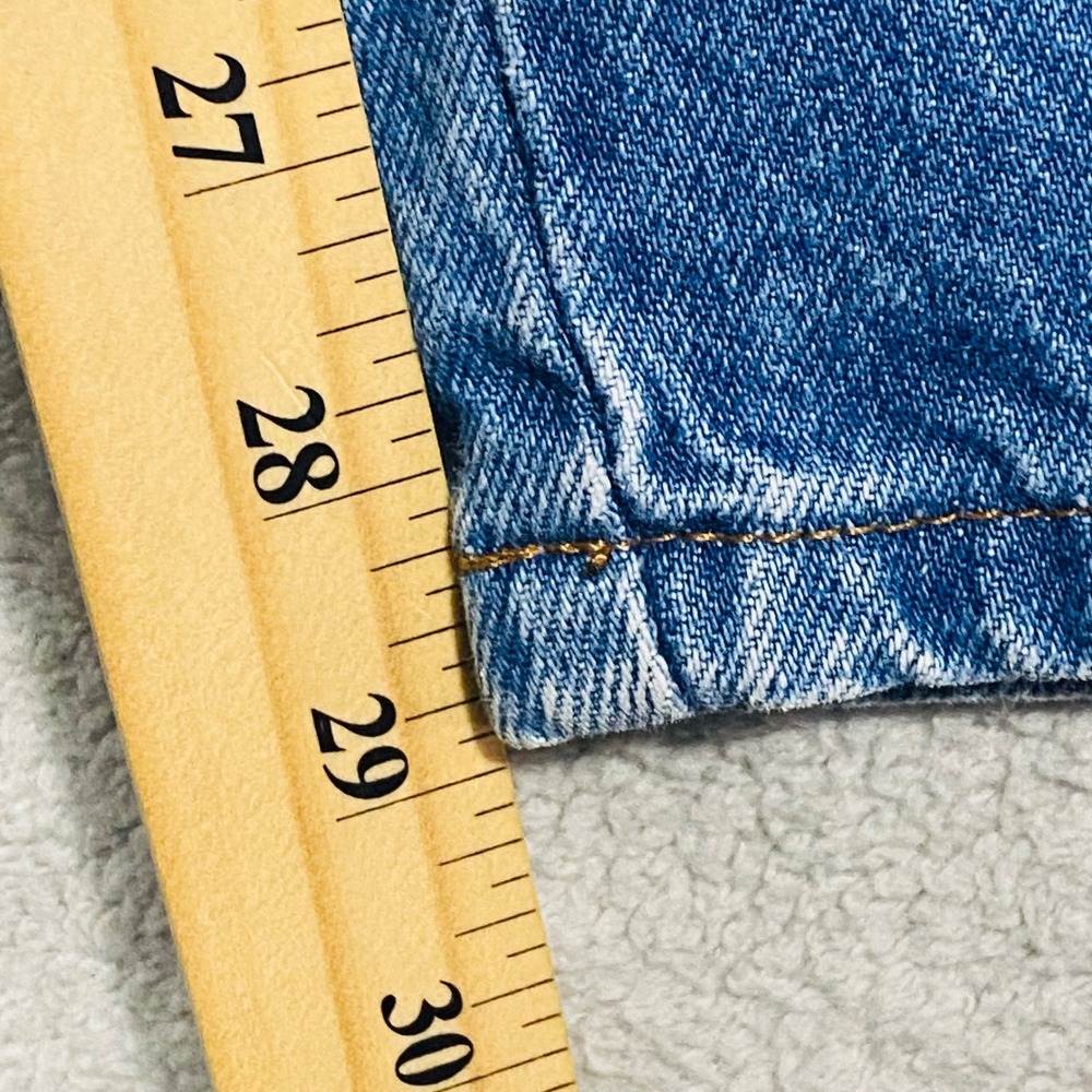 Vintage Chic Tapered Leg Jeans Womens 22W Blue Vintage High Rise Made in USA - Picture 9 of 16